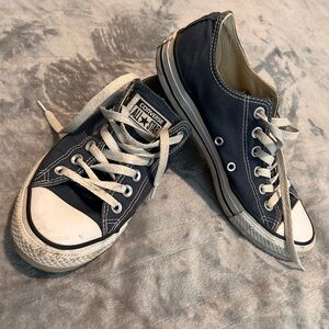Converse Navy Low-Top Sneakers